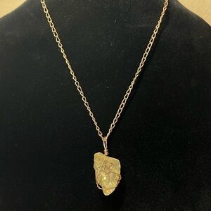 Handmade Wire-Wrapped Necklace